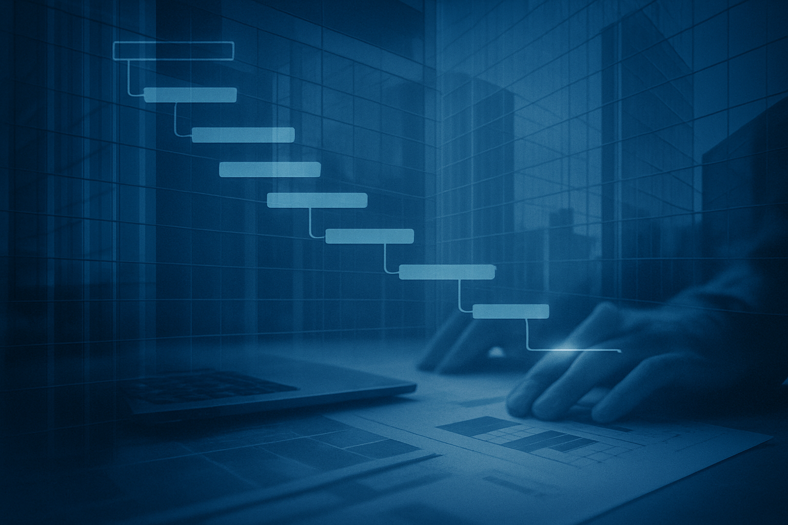 Project management service illustration